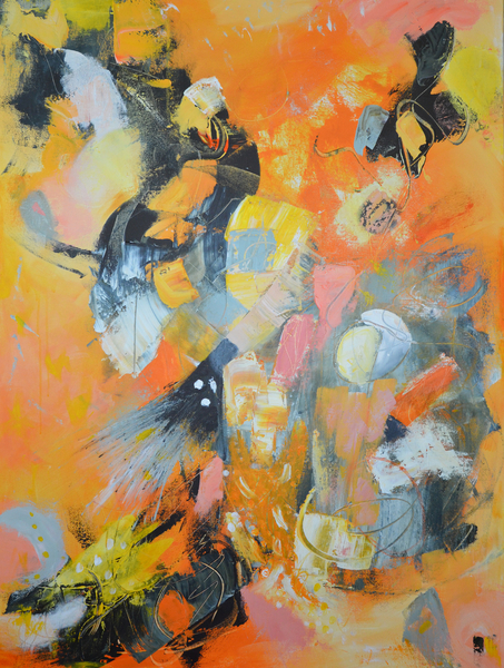 Champagne bursting SOLD